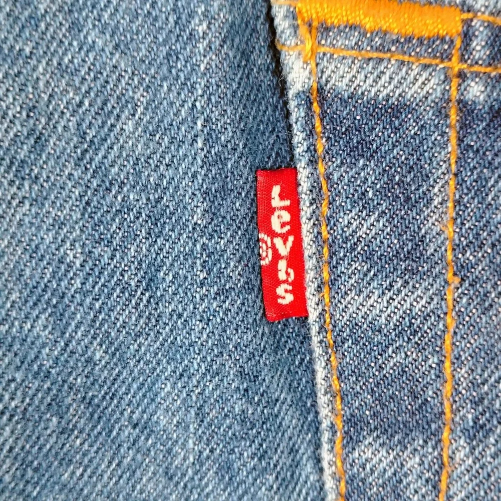 Levis 501 Original Fit Mens‎ Blue Denim Straight Leg Button Fly Jeans 48x30